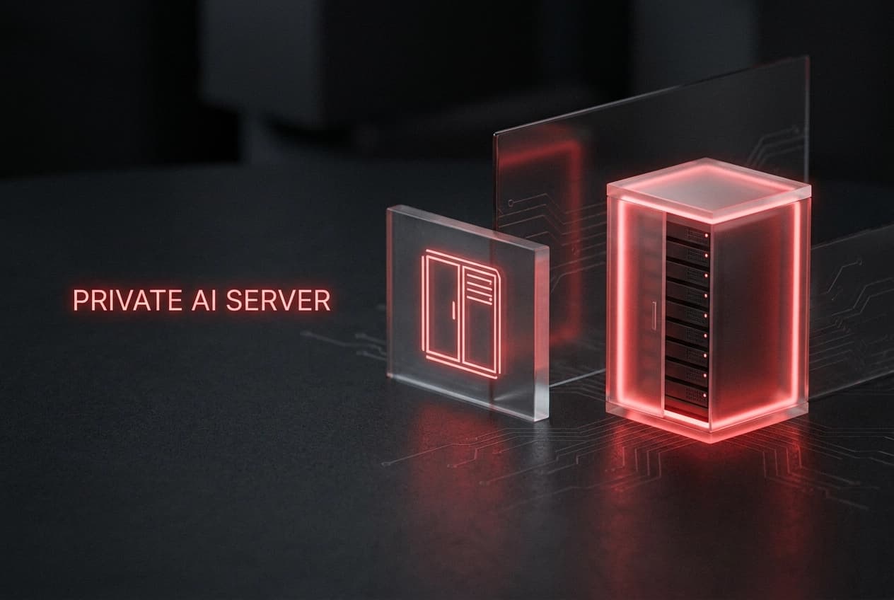 Professional header image for industry analysis: The Private AI Server Business Case: Why Organizations Ar...